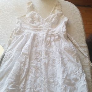 White maurice's summer dress